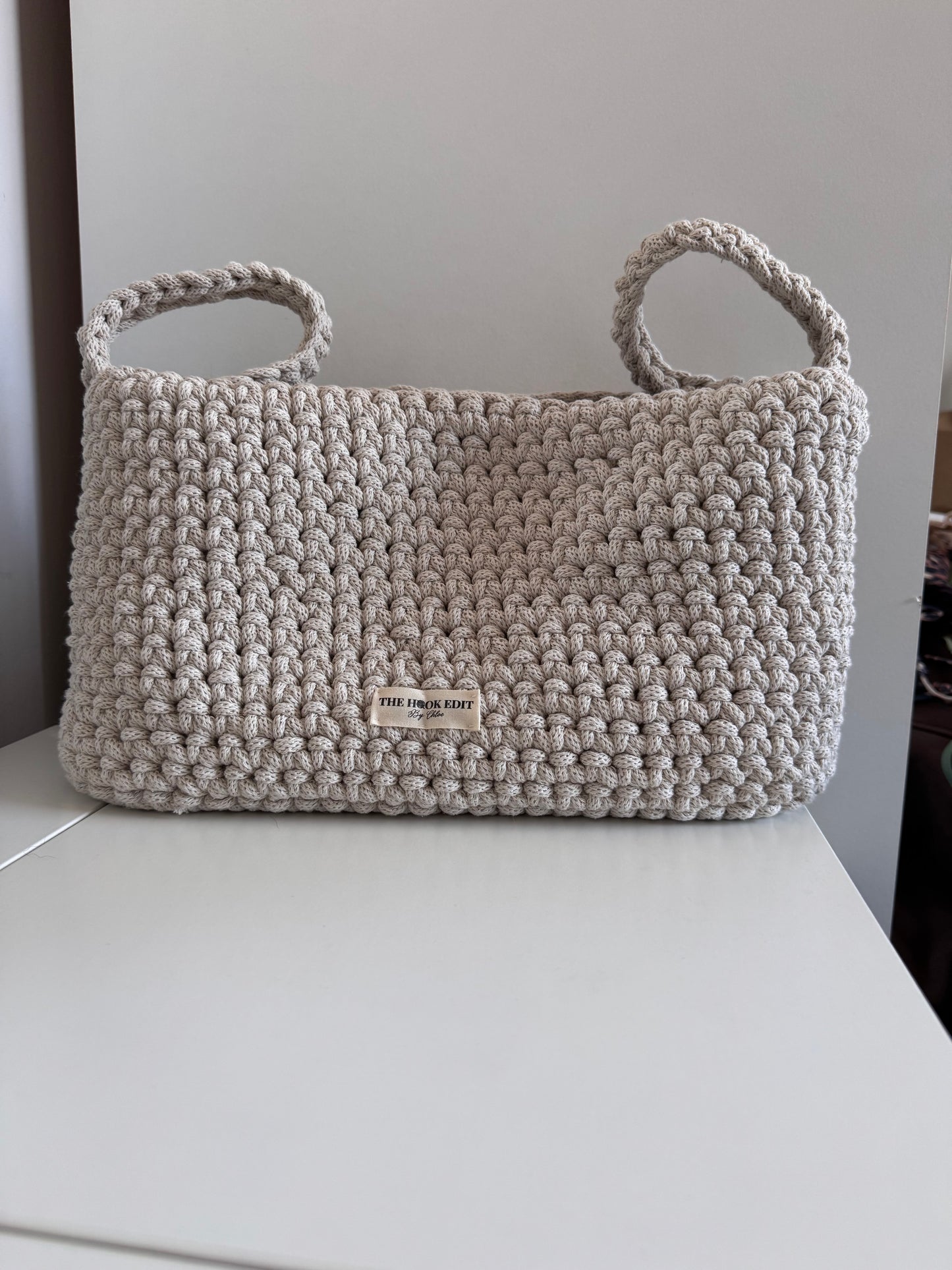 Medium Pram Bag - Beige