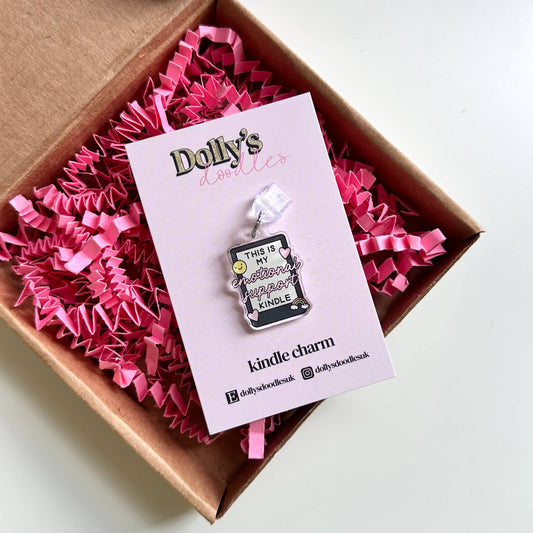 Kindle Charm - Emotional Support Reading Club Book Gift